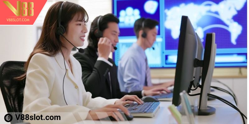 Sử dụng số hotline để liên hệ nhà cái